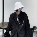 ラペルピン メンズ チェーン シンプル ブローチ ストリート アクセサリー 多用途 レディース ユニセックス ジャケット ズボン おしゃれ カジュアル ロング ...