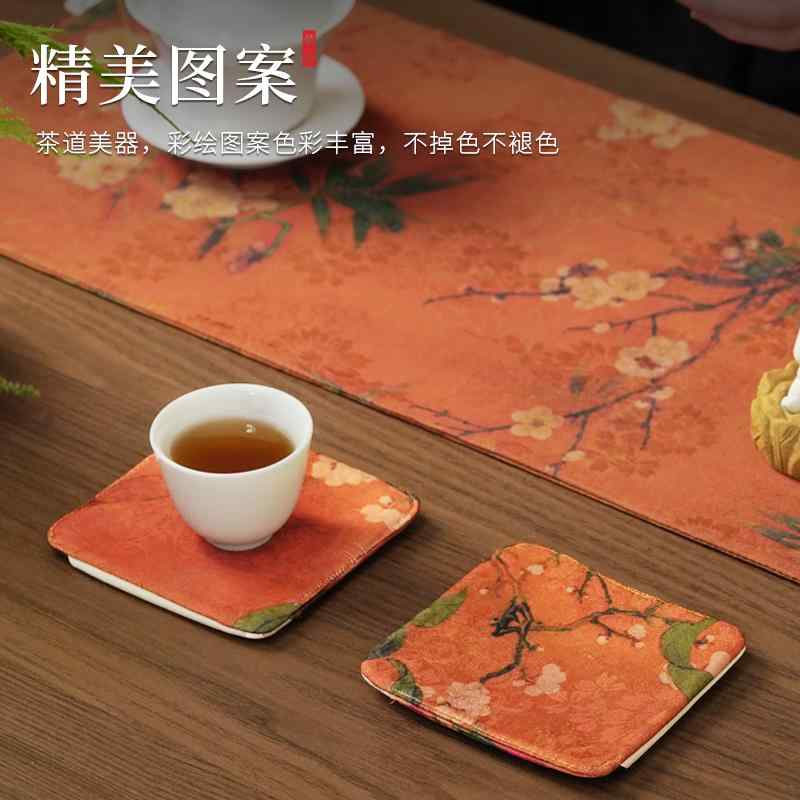 コースター おしゃれ 家庭用 普段使い キッチン ダイニング テーブル 雑貨 ティーポット パッド お茶会..