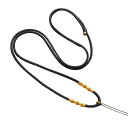 ネックレス メンズ シンプル レディース ロープ 翡翠 蜜蝋 ペンダント ストラップ 手織り ブラック ブラウン レッド アクセサリー おしゃれ 調節可能 肌に...