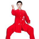 太極拳 服 レディース 秋冬 セットアップ 衣装 ミドル丈 練習 パフォーマンス カンフー 武術 厚手 通気性 柔らかい ベルベット カジュアル 大きいサイズ ...