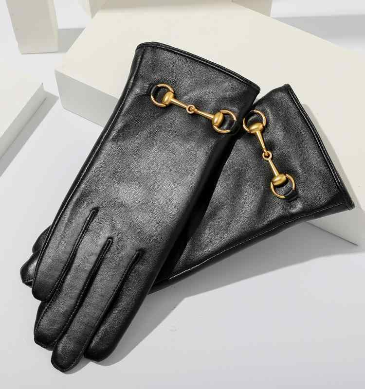 手袋 レディース 革 冬 シープスキン 厚手 レザー グローブ バイク 車 運転 暖かい スマホ対応 タッチスクリーン おしゃれ 黒 普段使い