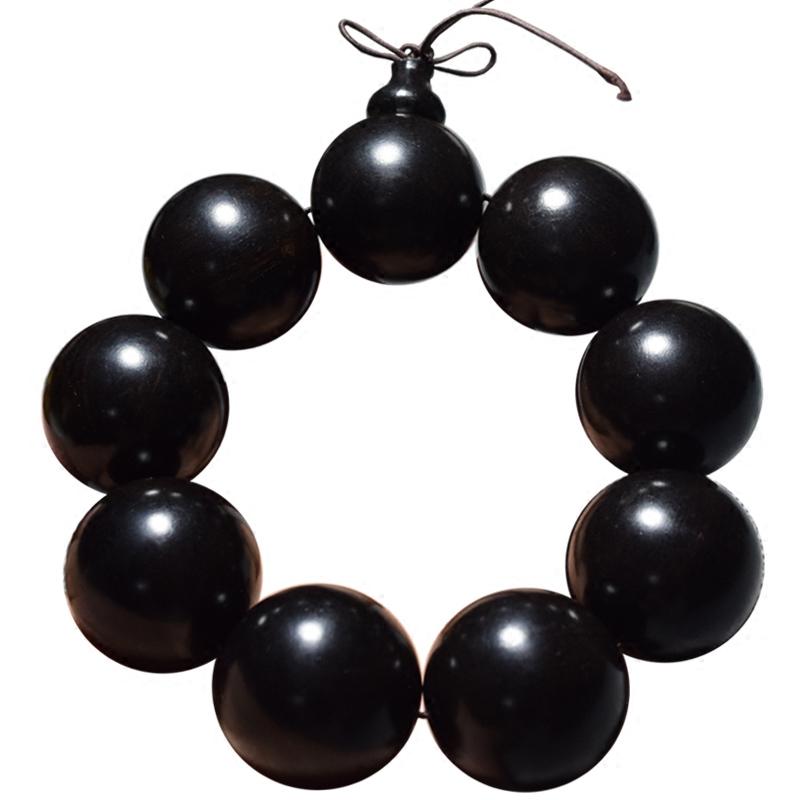 数珠 ブレスレット レディース メンズ ペア お守り 木製 腕輪 アクセサリー 小物 黒檀 白 紫 念珠 エボニー サンダル ローズウッド 大玉 ビーズ 仏具 仏教 エスニック レトロ シンプル おしゃれ プレゼント 手作り