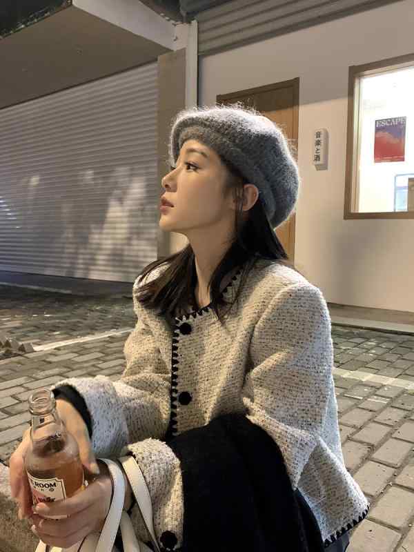 ベレー帽 レディース 秋冬 帽子 ウール ニット 防寒 韓国 大きめ 暖かい 小顔効果 旅行 ショッピング お呼ばれ シンプル おしゃれ カジュアル レトロ 無地 グレー 赤 白