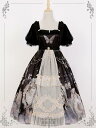 袖タイプ: パフスリーブスカートタイプ:プリンセススカート袖丈:半袖素材構成: ポリエステル繊維