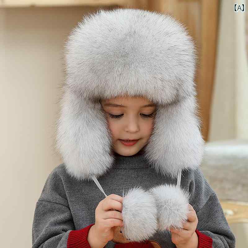 フードウォーマー キッズ 子供 男の子 女の子 韓国 冬 かわいい 帽子 青 白 ピンク...