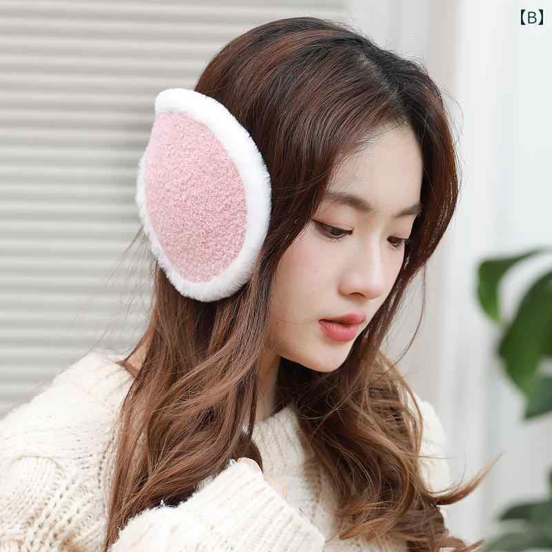 イヤーマフ 大人 レディース メンズ 冬 耳当て 折りたたみ バックアーム 後ろから 黒 茶色 グレー 無地 ストライプ フェイクファー ふわふわ 厚手 防風 防寒 保温 暖かい 大きいサイズ 通勤 レジャー サイクリング シンプル おしゃれ