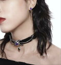 チョーカー レディース ダーク ゴシック パンク サソリ レザー ベルト 襟 ヒップホップ ガール ネックレス メンズ 男女兼用 合金 シルバー 幾何学模様 韓...