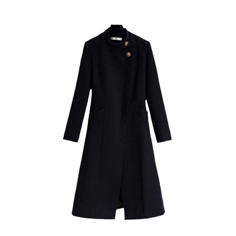 ・カテゴリ: レディースウールコート・スタイル: 通勤、カジュアル・主な素材: ポリエステル・柄: 無地・シルエット: スリム・着丈: レギュラー丈・襟の: ラペル・袖丈: 長袖・袖の: レギュラー・要素: ボタン・対象: 女性・カラー展開: ネイビー、ブラック・サイズ展開: S、M、L、XL、XXL、XXXL、XXXXL