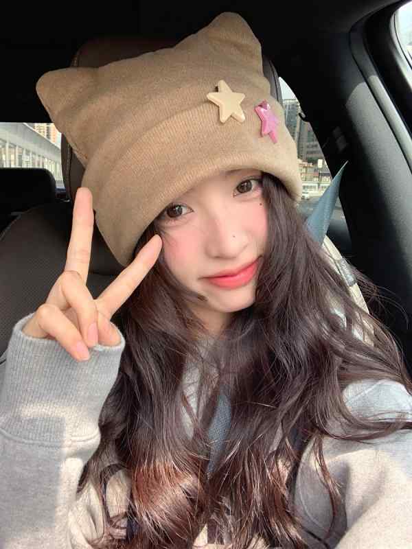 ニット帽 レディース 秋冬 ビーニー 帽子 ゆったり 厚手 アクリル 暖かい 防寒 防風 伸縮 リブ編み 柔らかい 小顔効果 ネコ 耳 ワッチ かわいい カジュアル シンプル 普段使い スキー スノボ 多用途 星 ブラック グレー ベージュ