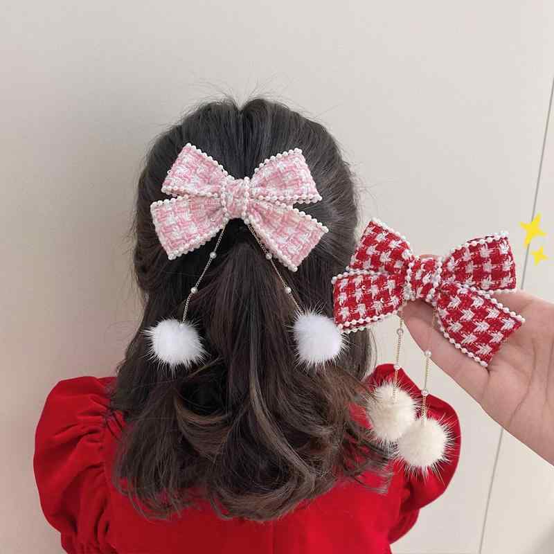 ヘアアクセサリー リボン 子供用 発表会 結婚式...の商品画像