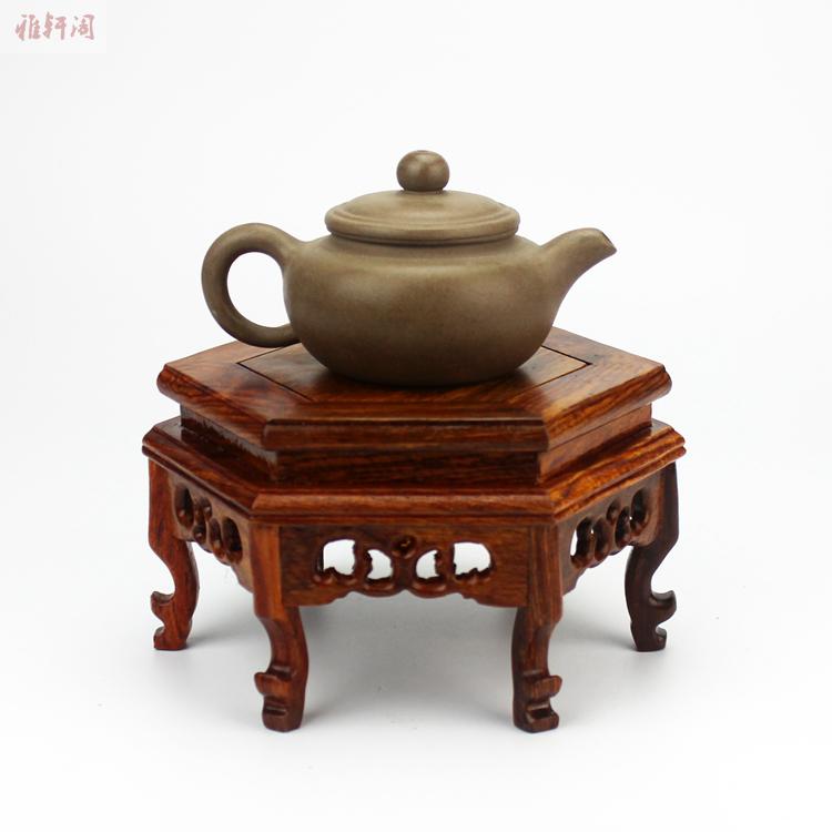 急須 置き 台 敷き 木製 レトロ おしゃれ 茶托 茶道 お茶 無垢材 断熱 ディスプレイ ラック 来客用 ス..