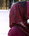 ムスリム ヒジャブ レディース オールシーズン 刺繍 プルオーバー スカーフ 帽子 エスニック おしゃれ エレガント 花柄 赤 ピンク 青 フリーサイズ 礼拝