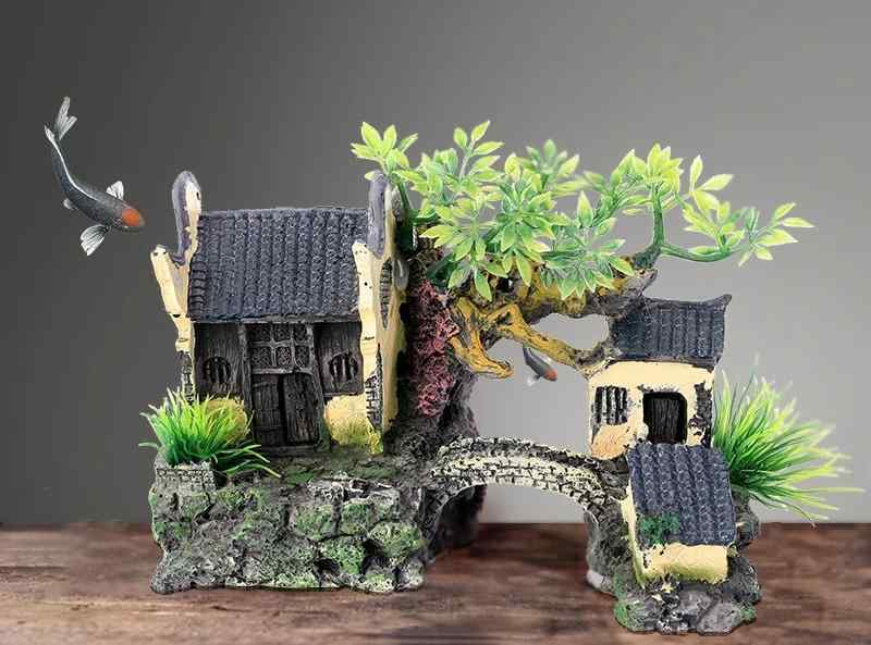 アクアリウム オブジェ 水槽 装飾品 インテリア用品 置物 レイアウト オーナメント...