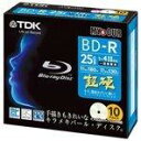 TDK ^pBD-R u[C  10 4{ v^u [BRV25PWB10MY]