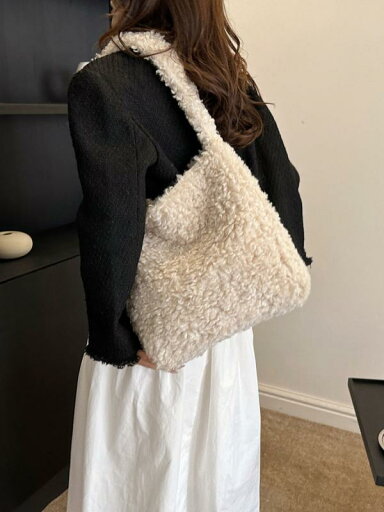 ショルダーバッグ レディース 秋冬 鞄 かばん 大容量 ワンショルダー 斜め掛け もこもこ ジッパー 大きめ スクエア かわいい カジュアル カーキ 茶 ピンク ショルダーバッグ レディース 秋冬 鞄 かばん 大容量 ワンショルダー 斜め掛け もこもこ ジッパー 大きめ スクエア かわいい カジュアル カーキ 茶 ピンク
