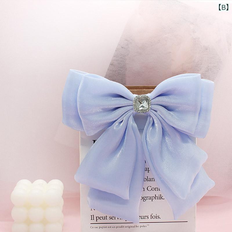 リボン ブローチ 卒業式 メッシュ 蝶結び かわいい フレンチ レトロ ネクタイ レデ...
