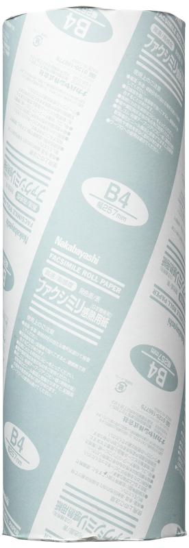 ナカバヤシ ファクシミリ感熱用紙 B4 257mm巾 100m