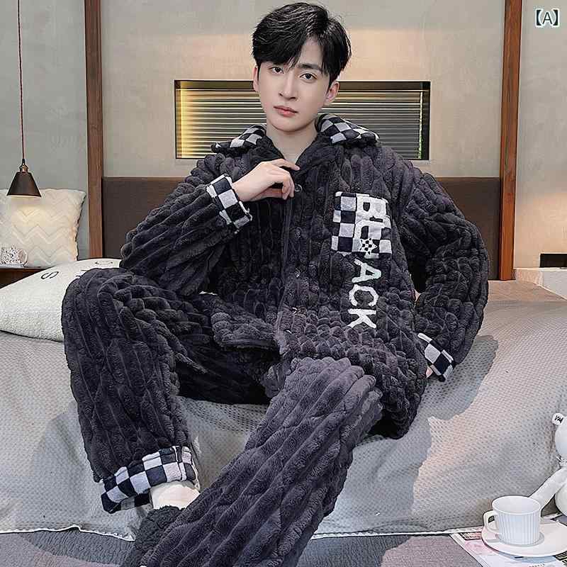 あったか ルームウェア メンズ パジャマ 冬 厚手 暖かい フランネル 部屋着 おしゃれ 大きいサイズ ウエストゴム 宇宙飛行士 くま