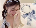 ヘアバンド レディース おしゃれ 痛くない パール リボン 夏 アクセサリー 韓国 リゾート 旅行 プレゼント カチューシャ 落ちにくい 青 白 ピンク