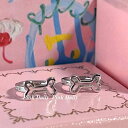 ピアス レディース アクセサリー 両耳 フープ シルバー925 かわいい シンプル 個性的 カジュアル 骨 ハート プレゼント 誕生日