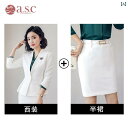 スーツ レディース フォーマル 大きいサイズ セット きれいめ 卒 入学式 ママ ジャケット スカート パンツ シャツ 上着 長袖 膝上 ペプ 着痩せ Vネック...