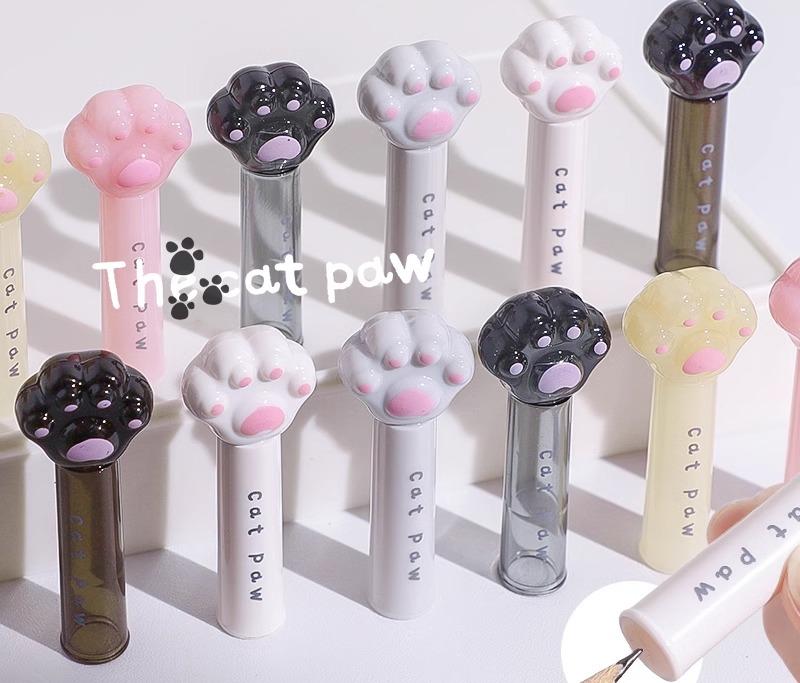 鉛筆 キャップ かわいい プラスチック 芯先保護 文房具 学生 子供 幼稚園 えんぴつカバー 新学期 入学準備 雑貨 便利 猫の手 セット