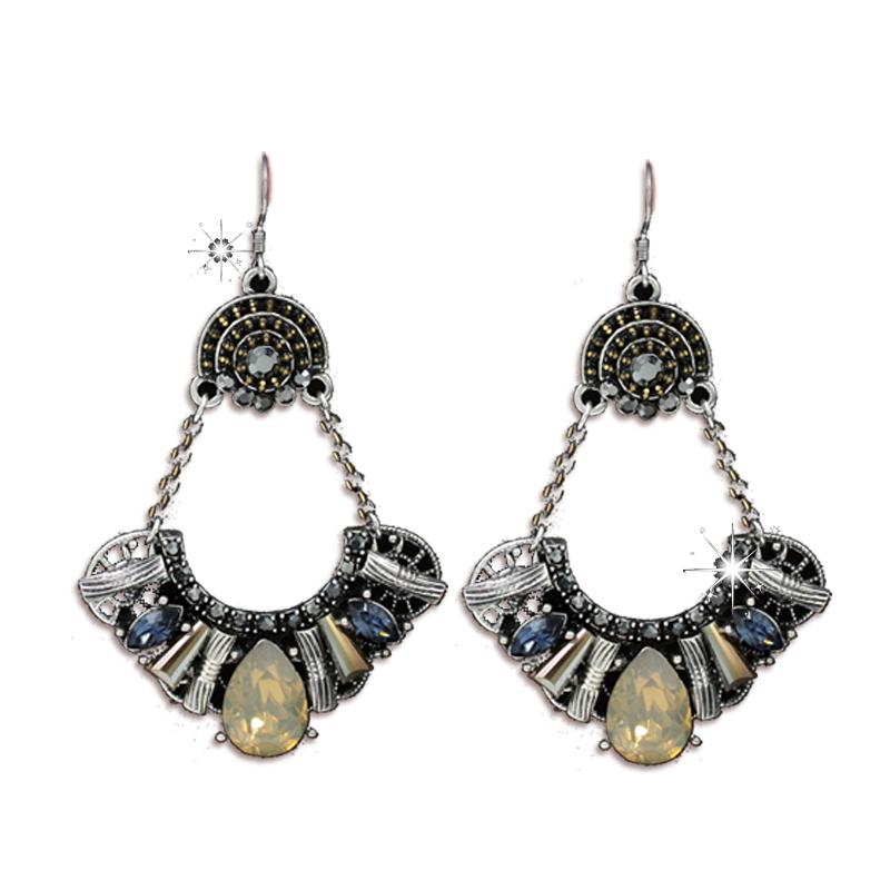 民族 アクセサリー ピアス イヤリング ゴージャス フレンチ エスニック イヤークリップ レトロ ボヘミ..