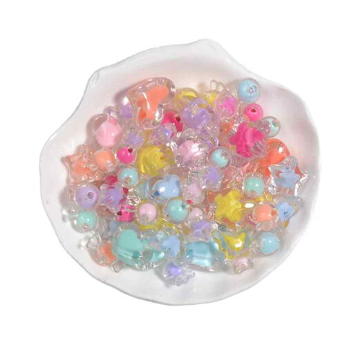 ハンドメイド ビーズ DIY ジュエリー 混合 アクセサリー ブレスレット ペンダント 多用途 携帯 電話 チェーン アクリル ルース パステル かわいい ガーリー キャンディ ハート 星 ハンドメイド ビーズ DIY ジュエリー 混合 アクセサリー ブレスレット ペンダント 多用途 携帯 電話 チェーン アクリル ルース パステル かわいい ガーリー キャンディ ハート 星
