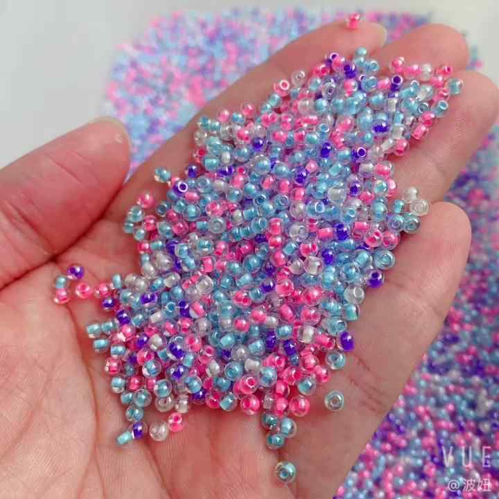 ビーズ パーツ アクセサリー かわいい 女の子 キット 8 10 12 ミリメートル ファンタジー 細かい 輝く ..