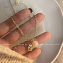 民族 アクセサリー チャイナ風 獅子 小ぶり ペンダント ネックレス レディース エスニック レトロ 鎖骨 チェーン うさぎ 韓国 円形 かわいい