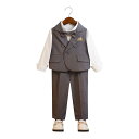 男の子 子供スーツ フォーマル キッズ 礼服 卒業 入学式 七五三 秋冬 起毛 ブリティッシュ 半袖 シャツ 半ズボン ベスト 蝶ネクタイ サスペンダー 長袖 ジャケット ダブルブレスト おしゃれ ストライプ