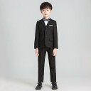 男の子 子供スーツ フォーマル キッズ 礼服 卒業 入学式 七五三 ジャケット 長ズボン ベスト 長袖 シャツ 蝶ネクタイ ブリティッシュ おしゃれ 黒 紺対象年齢：2歳.3歳.4歳.5歳.6歳.7歳.8歳.9歳.10歳.11歳.12歳.13歳.14歳生地: ポリエステル素材構成:ポリエステル繊維80.ビスコース繊維(ビスコースファイバー)20