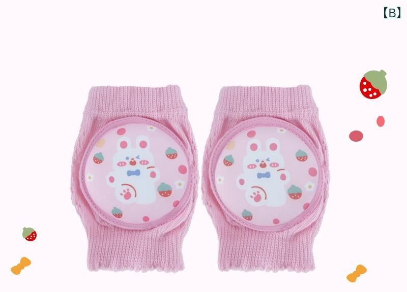 赤ちゃん 膝パッド イヌ リボン うさぎ 青 ピンク 黄 子供 春夏 サポーター 薄手 転倒 防止 脚 はいはい 保護 幼児 歩行 ベビー かわいい カバー プロテクター 韓国