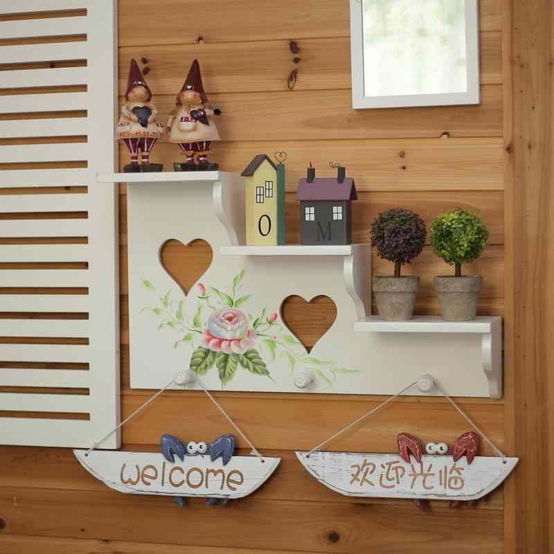ウェルカムボード 玄関 小さな 看板 ショップ ドアサイン 屋外 中庭 庭園 ガーデン ようこそ 吊り下げ ..