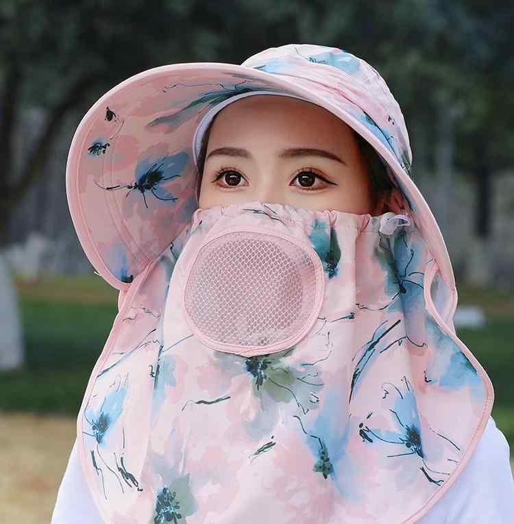 虫除け 帽子 レディース 防蚊 UVカット 日焼け防止 屋外 旅行 ガーデニング ウォーキング 農作業 保護 通気性 メッシュ つば広 シンプル エレガント 黒 ピンク 緑 花柄 リボン