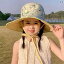 キッズ 帽子 かわいい フルーツ ピーチ 子供 ビーチ 春夏 大きな つば広 日焼け防止 日よけ 紫外線 公園 アウトドア 海 屋外 ハット 緑 ピンク 青 あご紐