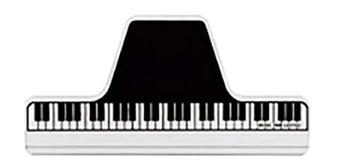 ナカノ ミュージック ブック クリップ クリア 鍵盤 CLW-30/C/KB