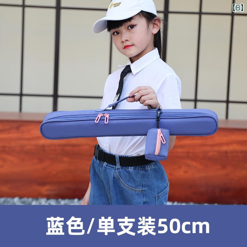 フルート バッグ 竹笛 初心者 厚手 ショルダー 持ち運び 軽量 携帯 用 防水 シンプ...