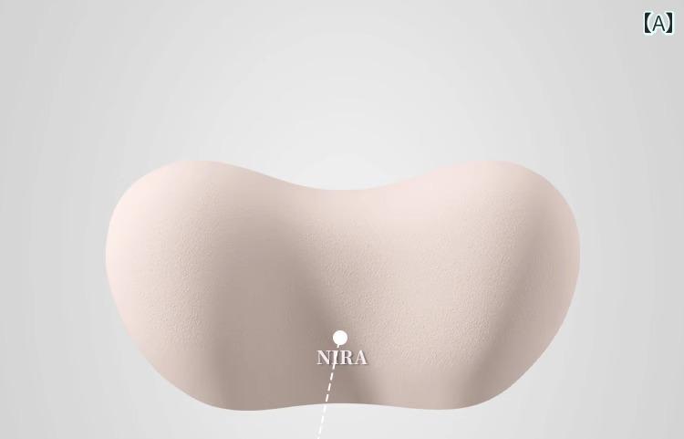 車 クッション 首 腰 セット ネックピロー ソフト 肌に優しい 通気 快適 フィット 長距離運転 旅行 家庭 オフィス オールシーズン シンプル ベージュ 赤 黒