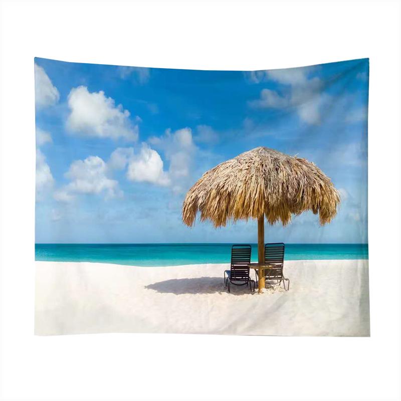 タペストリー 海 北欧 長方形 大きいサイズ 吊り下げ インテリア 寝室 リビング 壁掛け 装飾 撮影 背景..