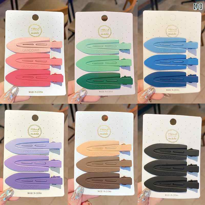 前髪 クリップ サイド ヘア レディース 韓国 シンプル かっこいい 大ぶり シック エレガント 普段使い ..