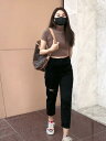 ダメージデニム レディース 大きいサイズ ジーンズ ハイウエスト 伸縮性 履きやすい 肌に優しい 快適 着痩せ カジュアル おしゃれ ショッピング 旅行 黒 青