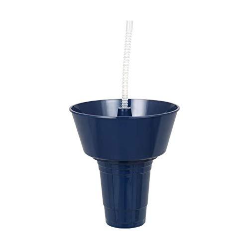 ダルトン(Dulton) キャリー スナック タブ ウィズ タンブラー ネイビー 食べて飲んで持ち歩くアメリカ..