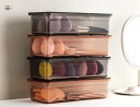 メイクブラシ ケース 蓋 パフ スポンジ 筆 収納 袋 コスメ ボックス 化粧 道具 ペンホルダー プラスチック 北欧 長方形 グレー ブラウン