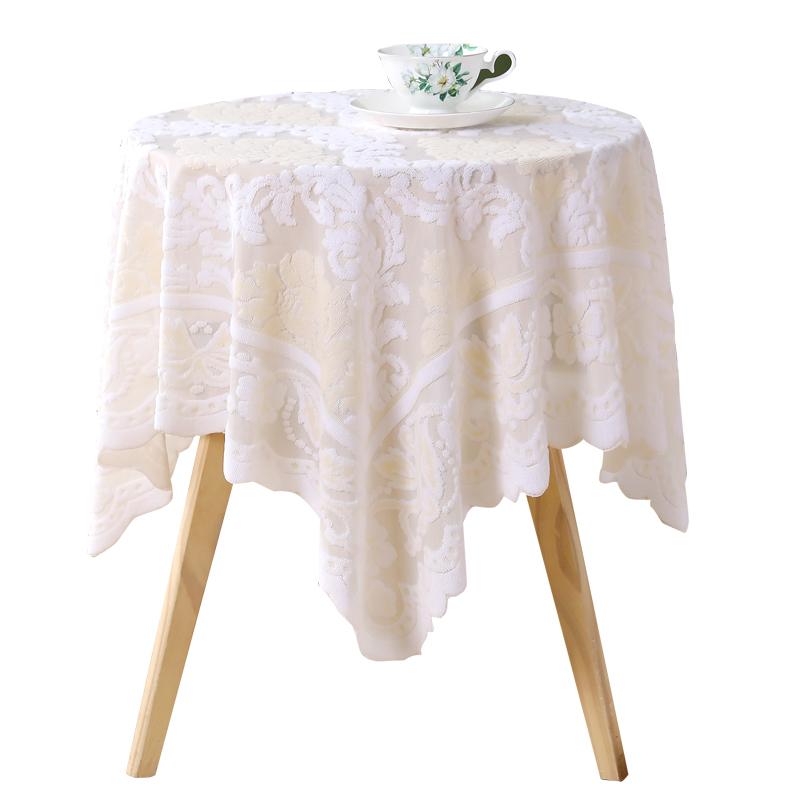 コーヒーテーブルクロス 長方形 モダン 正方形 大きいサイズ 小さめ リビング ダイニング 家庭用 カバー レース 花柄 刺繡 おしゃれ 上品