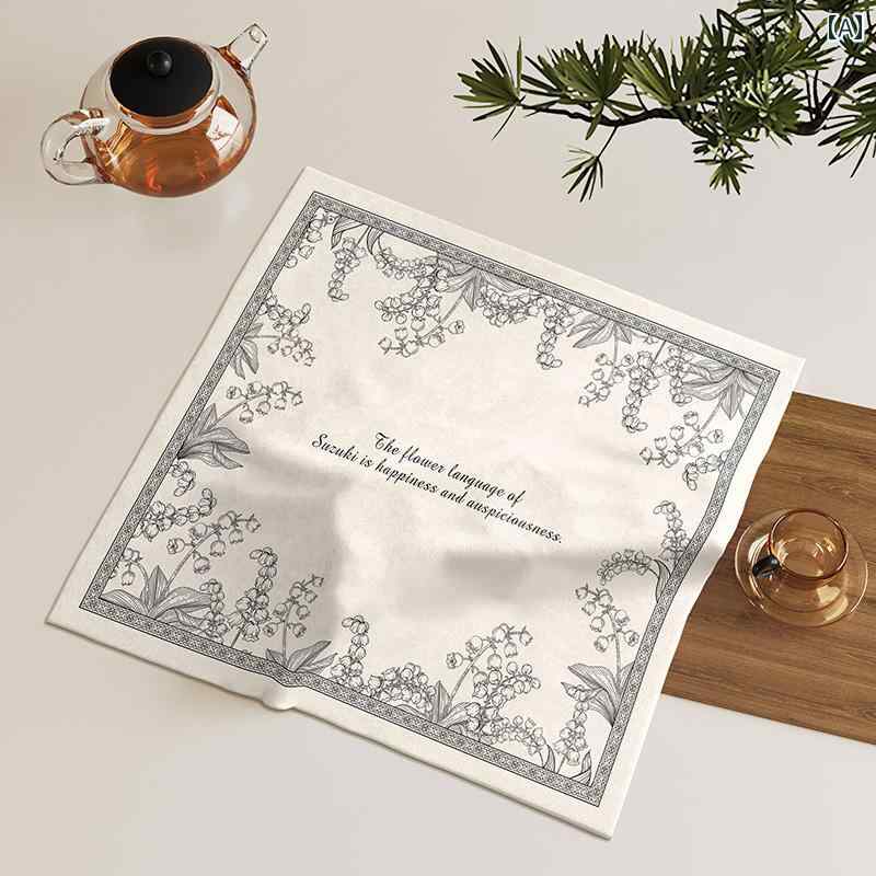 ほこり よ け カバー 防塵 防水 クロス ティートレイ 正方形 長方形 ダイニング リビング キッチン 家..