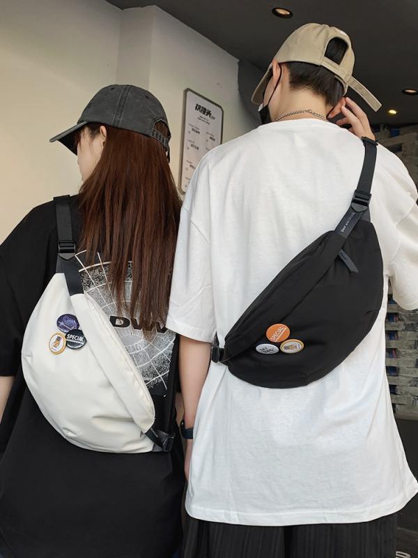 ボディバッグ メンズ レディース おしゃれ ワンショルダー 肩掛け 斜めがけ 海外旅行 スポーツ アウトドア メッセンジャー スリング ウェストポーチ カジュアル ナイロン ポケット 軽量 大容量 レジャー 自転車 ブラック ホワイト グリーン