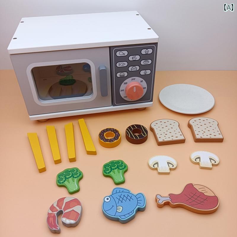 フロントップ楽天市場店のミニチュア 子ども おままごと ごっこ遊び キッチン お菓子 木製 安心 面取り アフタヌーンティー 料理 ドーナツ マカロン カップケーキ かわいい｜アングル2