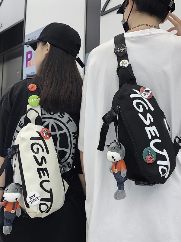 ボディバッグ メンズ レディース おしゃれ ワンショルダー 肩掛け 斜めがけ 海外旅行 スポーツ アウトドア メッセンジャー スリング ウェストポーチ カジュアル ナイロン ポケット 軽量 大容量 多機能 レジャー 自転車 ブラック ホワイト