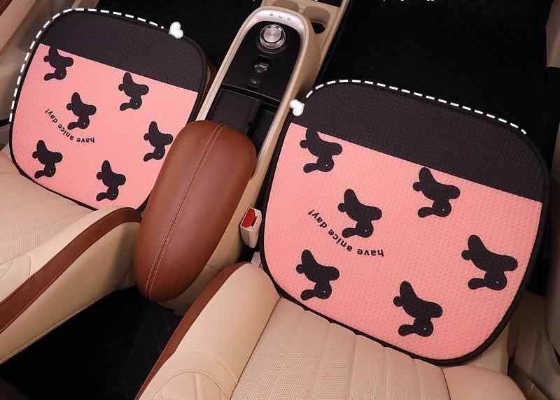 車 クッション シート カバー 座席 フロント リア 座面 背もたれ ヘッドレスト 通気性 接触冷感